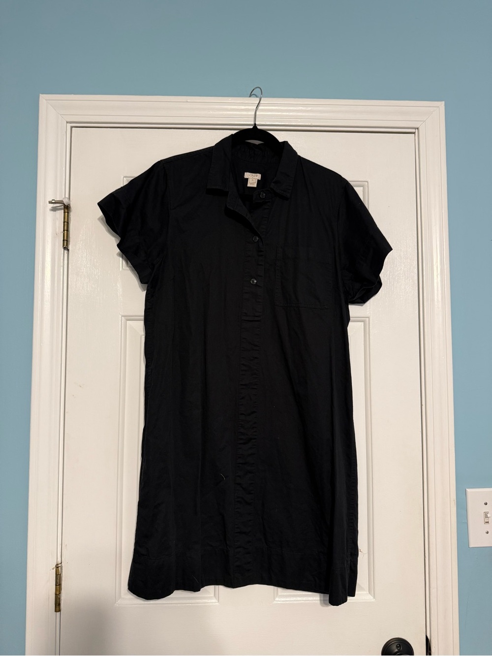 J.Crew Black Shirt Dress